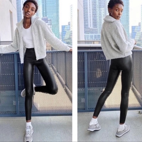 Wilfred | Faux Leather Leggings - Picture 2 of 9